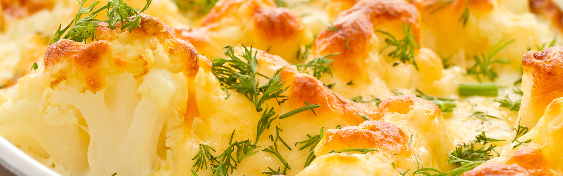 Blumenkohl-Käse-Gratin